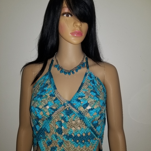 Cotton halter top - Picture 10 of 16